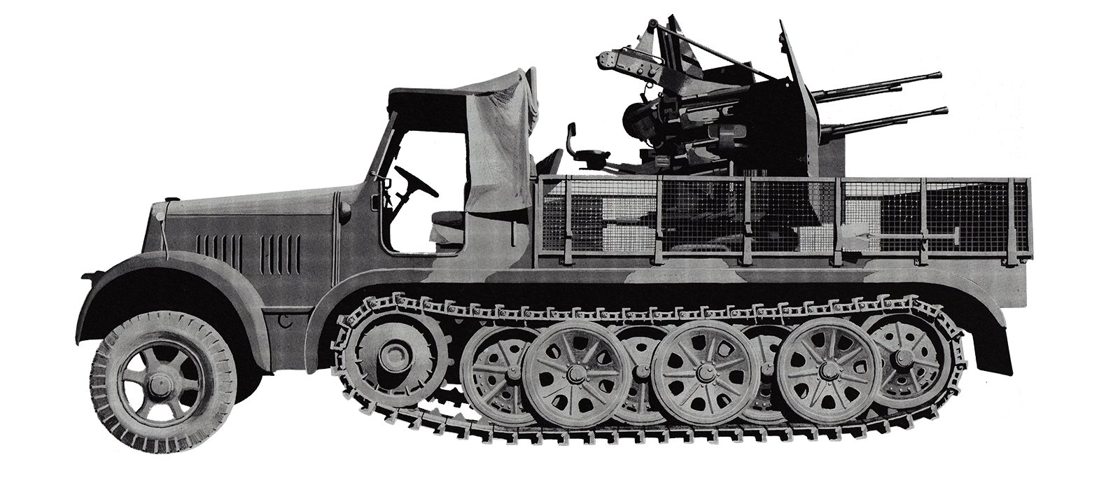 Sd.Kfz.7/1 Flakvierling 38