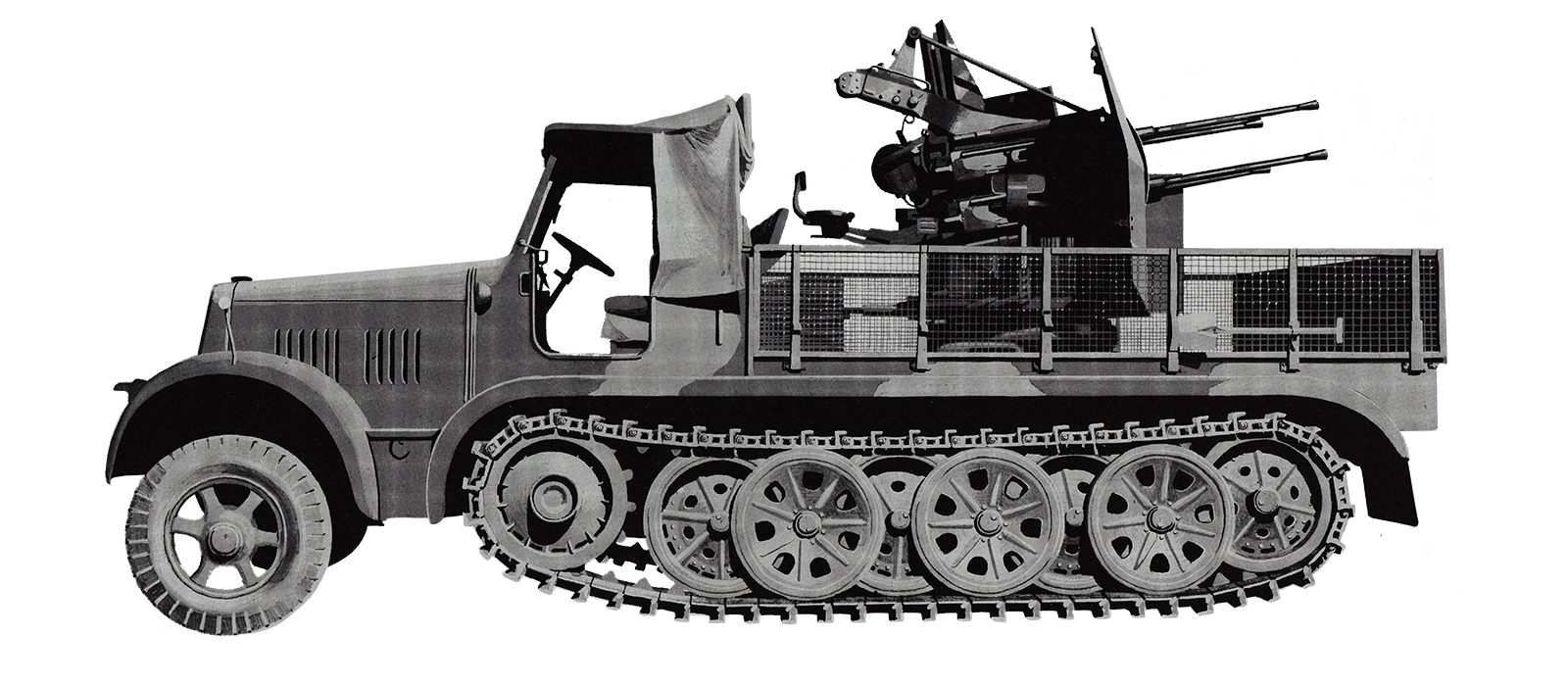 Sd.Kfz.7/1 Flakvierling 38