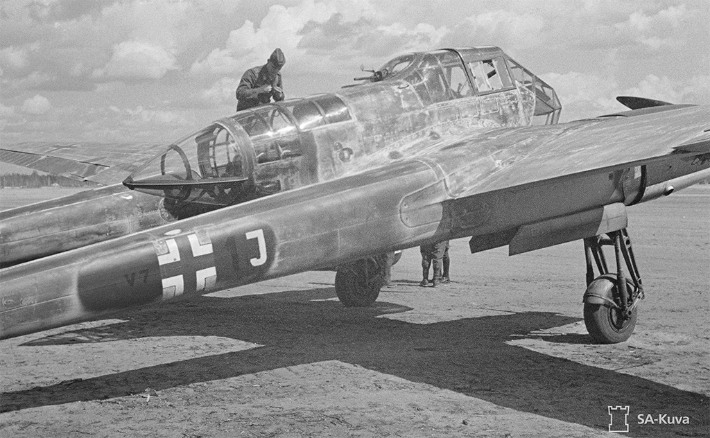 Fw 189 A-3 Tiiksjärvellä