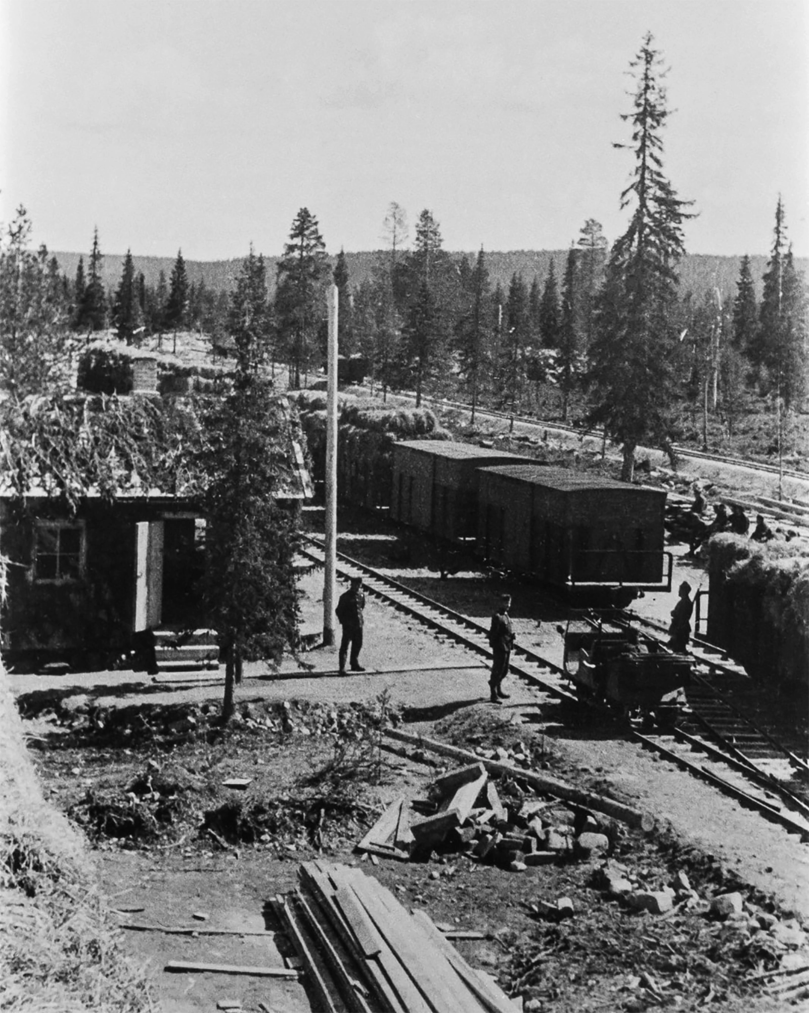 Yleiskuvaa rehuasemasta