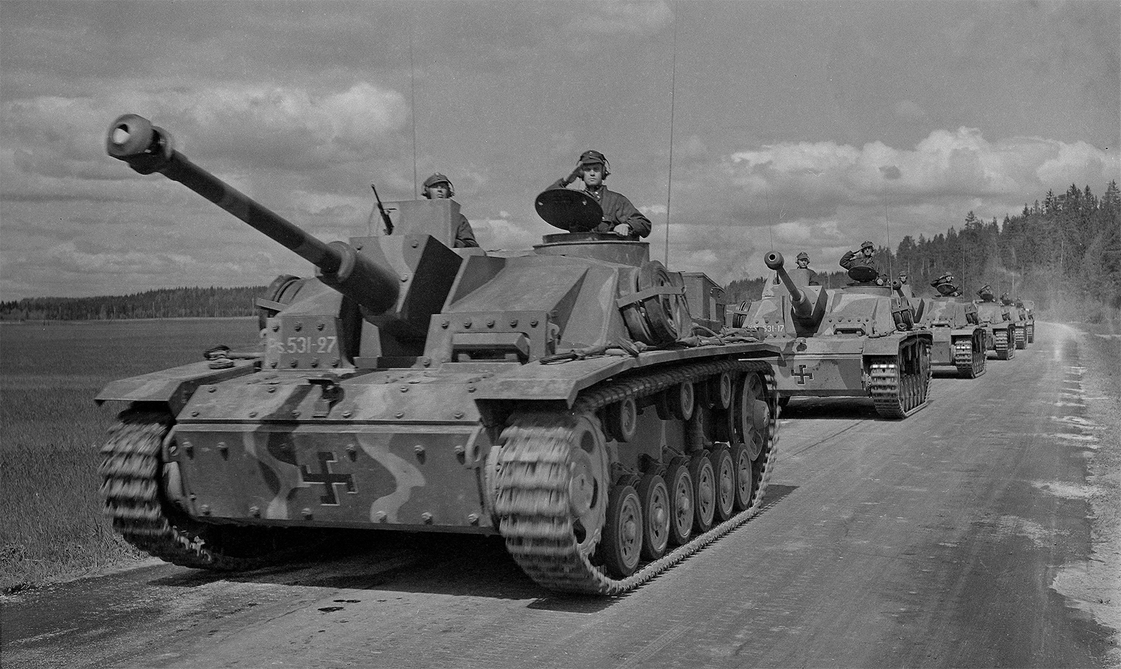 StuG III Ausf. G ampujan paikka