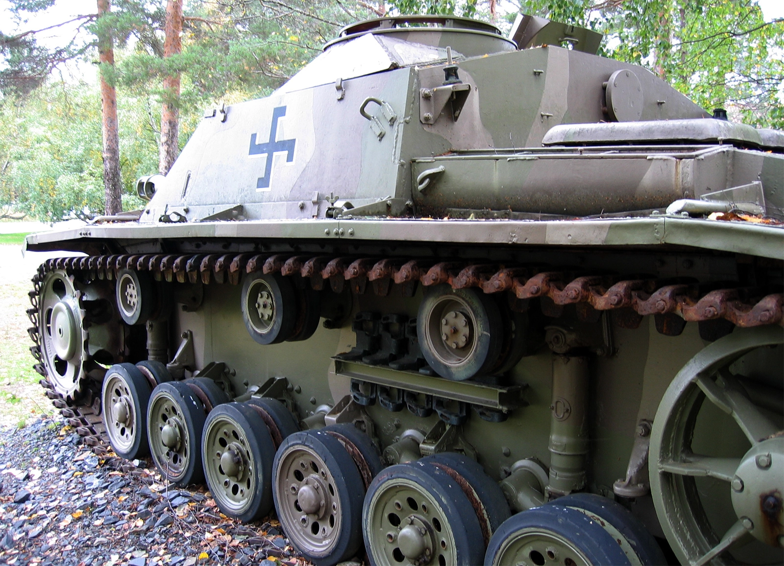 StuG III Ausg G ampujan paikka