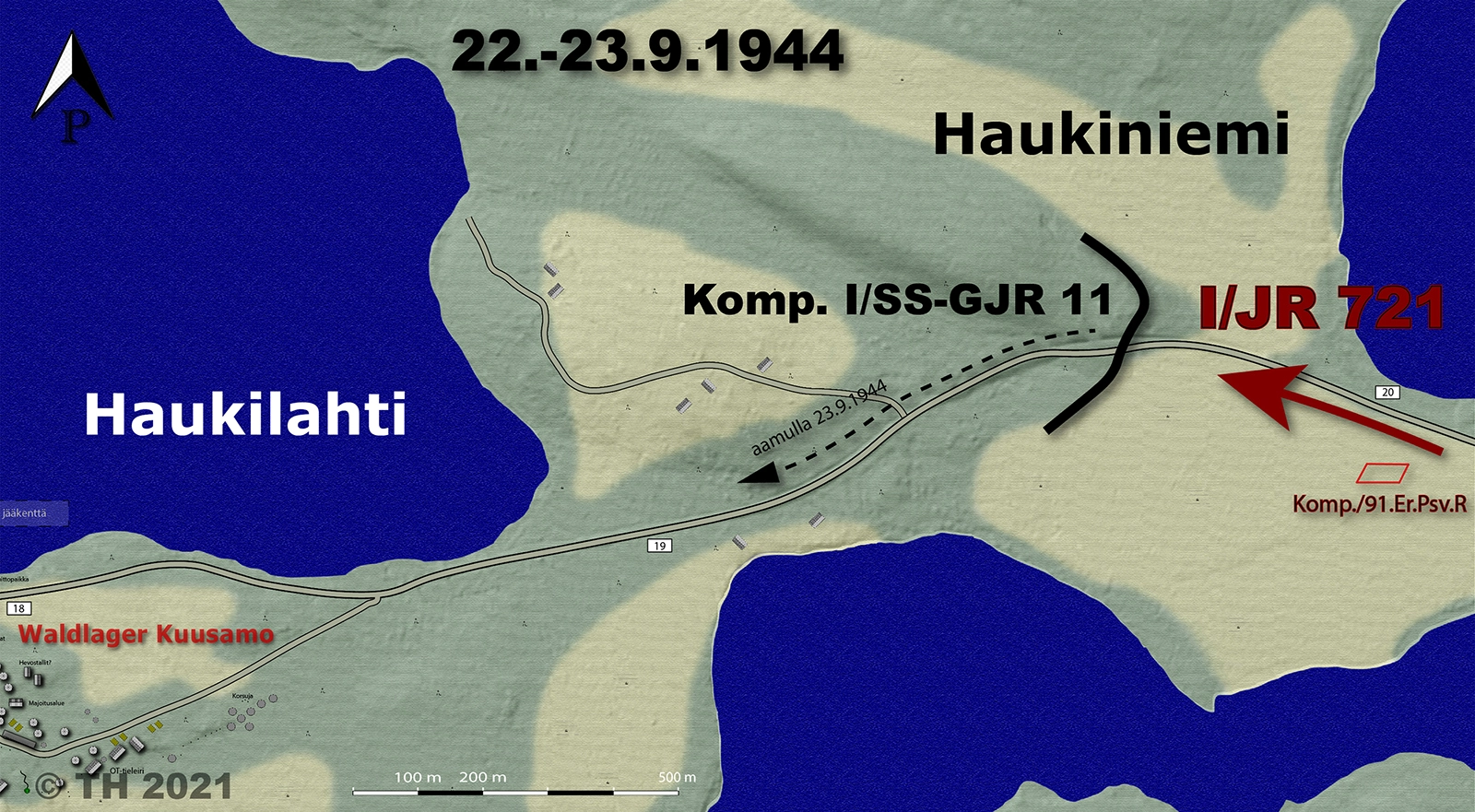 Haukiniemi 22nd -23rd September 1944